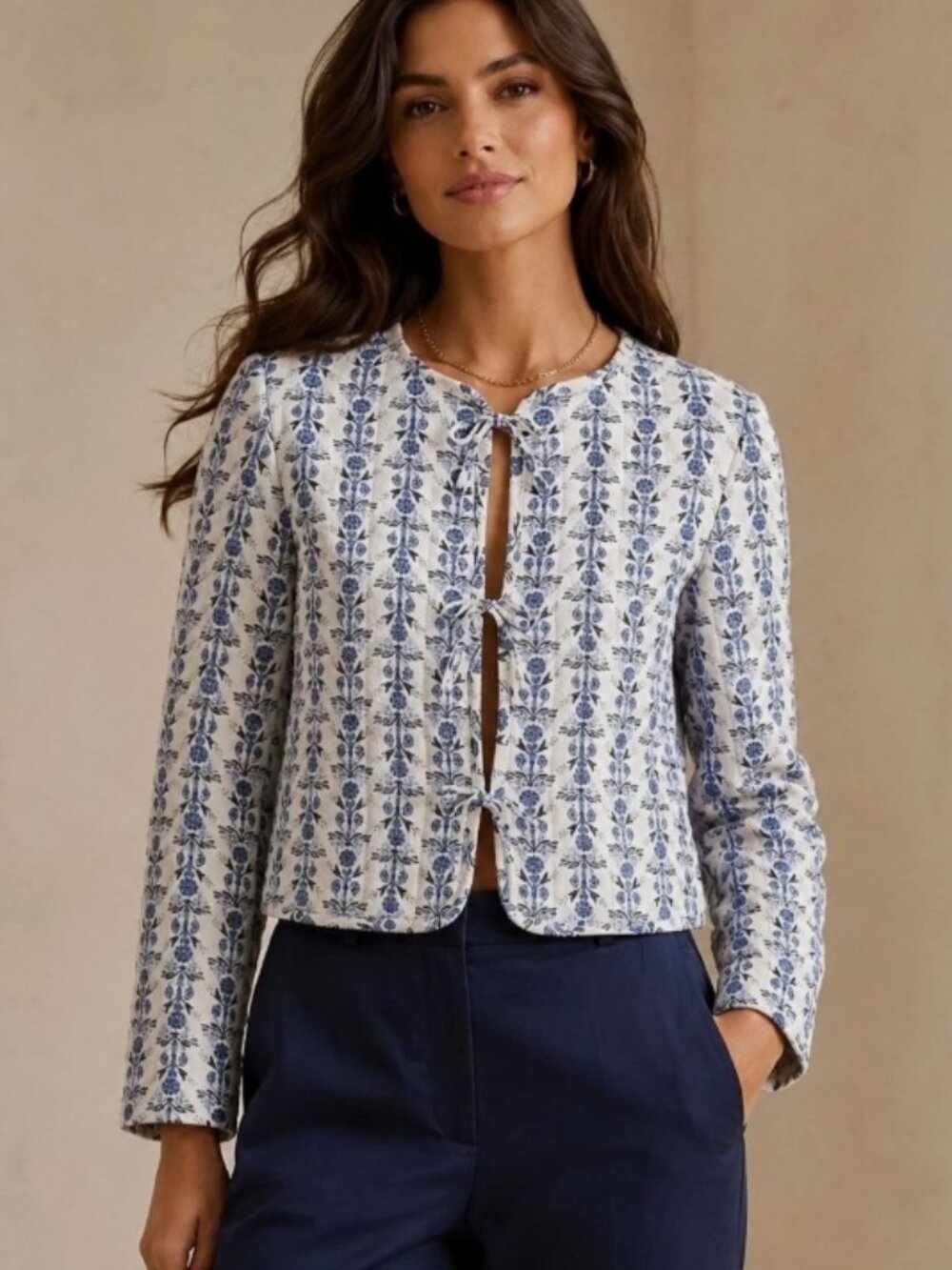 Caroline Constas Gloucester Quilted Jacket M